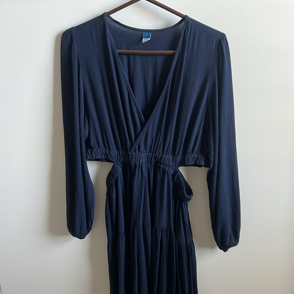 Old Navy Blue Maxi Dress - Picture 3 of 8